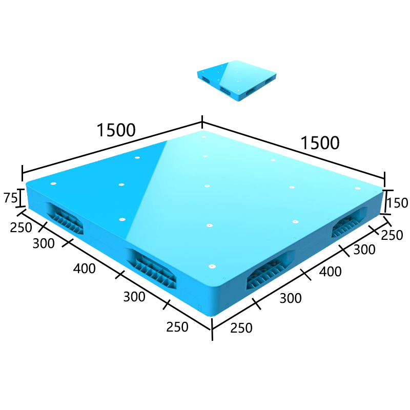 1515平板双面塑料托盘